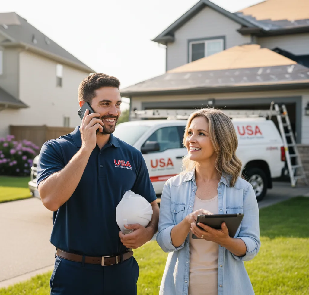 USA Roof Repair Experts customer support in Eagle Mountain